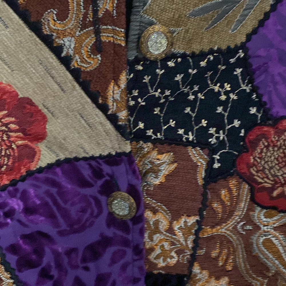 Patchwork Looking Jacket - image 3